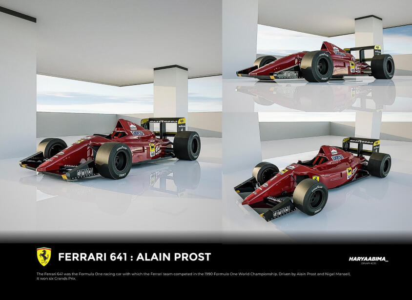 FERRARI 641 : ALAIN PROST