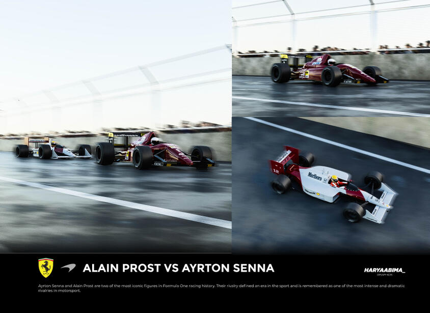 ALAIN PROST VS AYRTON SENNA