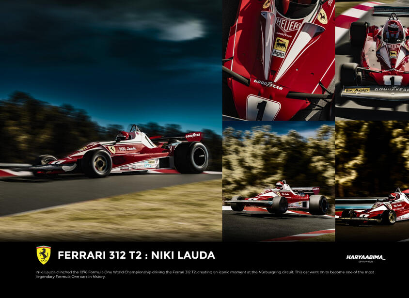 FERRARI 312 T2 : NIKI LAUDA